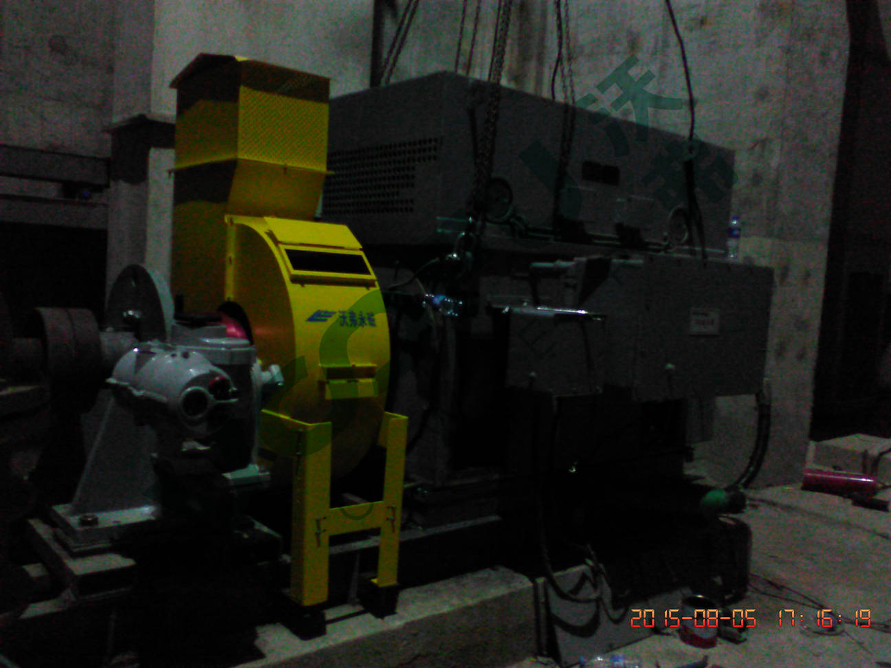 某某電廠（河下泵施工280kW）