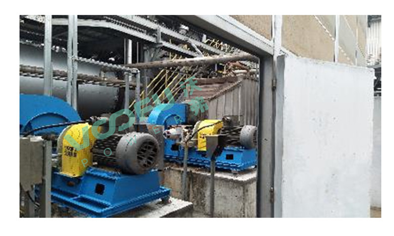 中石油四川石化綜合污水處理廠(回轉(zhuǎn)窯風(fēng)機(jī)37kW/2900rpm)