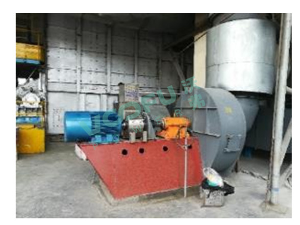 山水水泥沂水分廠(G34風機75kW/1480rpm)