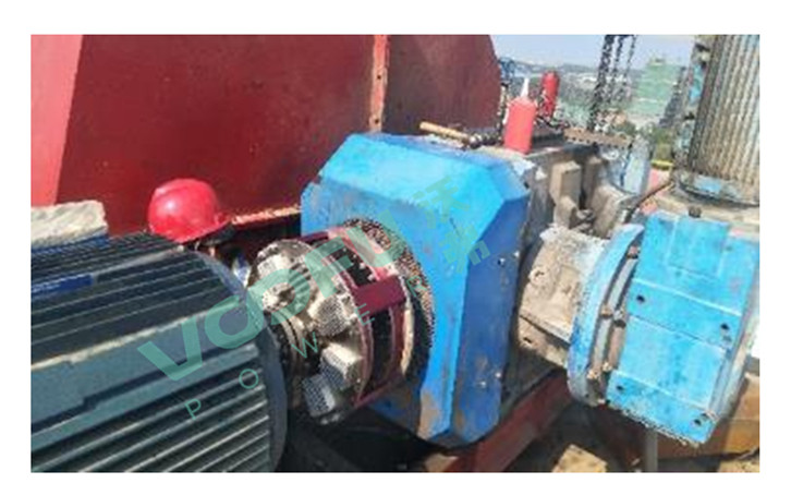 中鋁山東水泥廠(1#熟料斜斗75kW/1480rpm)