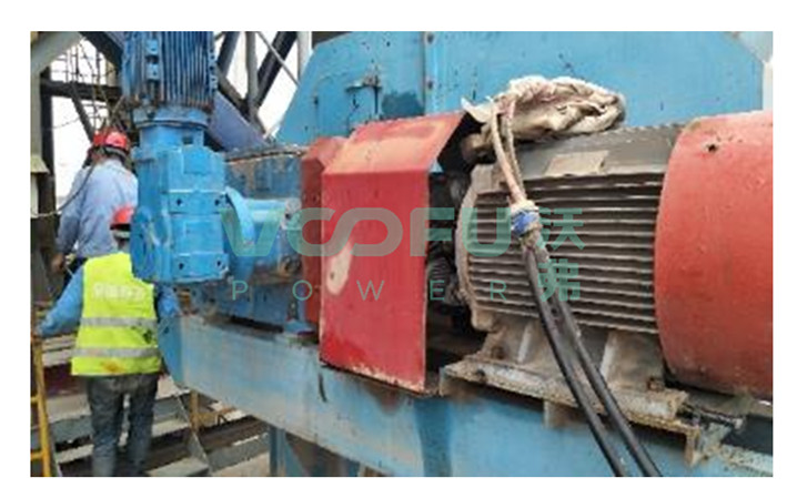 中鋁山東水泥廠(1#入窯提升機(jī)132kW/1480rpm)