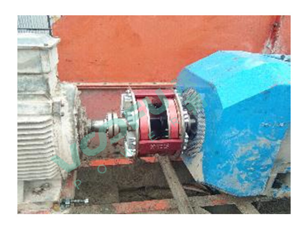 中鋁山東水泥廠(2#生料輥23米提升機160kW/1480rpm)