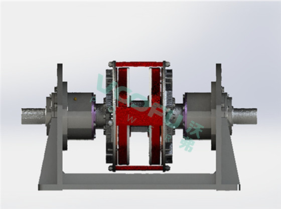 WF-SN-D 堵轉(zhuǎn)保護型永磁偶合器(雙支撐)