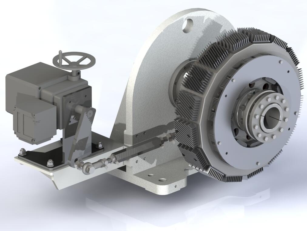 WF-TM空冷水平基座型永磁調(diào)速器(筒式)