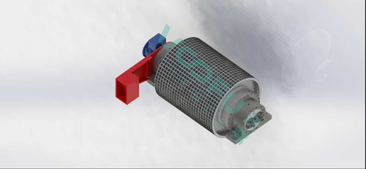 WF-GS 水冷型低速直驅(qū)永磁滾筒